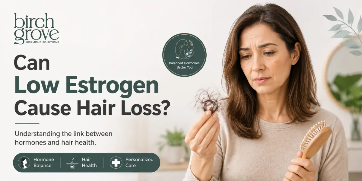 Can Low Estrogen Cause Hair Loss